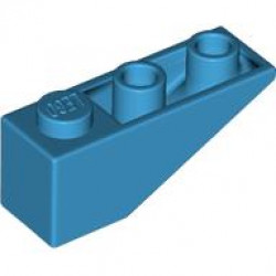 ROOF TILE 1X3/25Â° INV.: {тъмно небесносин}