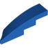 BRICK 1X4X1, HALF BOW W/ CUT, RIGHT: {ярко син}