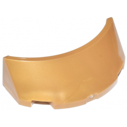 Windscreen 2 x 4 x 1 Curved: {топло златист}