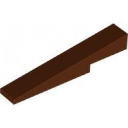 ROOF TILE 1X6X1, NO. 1: {червеникаво-кафяв}