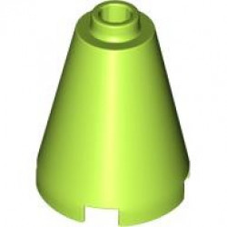 NOSE CONE 2X2X2: {ярко жълто-зелен}