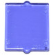 Glass for Window 1 x 2 x 2 Flat Front: {прозрачно ярко синьо-виолетов}