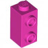BRICK 1X1X1 2/3, W/ VERT. KNOBS: {ярко пурпурен}