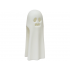 Minifigure, Headgear Head Cover, Ghost Shroud with Wavy Mouth, Hole on Top: {бляскаво бял}