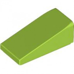 ROOF TILE 1X2X2/3: {ярко жълто-зелен}