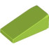 ROOF TILE 1X2X2/3: {ярко жълто-зелен}