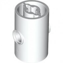 DESIGN ELEMENT, W/ CROSSHOLE, NO. 1: {бял}