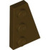 RIGHT PLATE 2X3 W/ANGLE: {тъмно кафяв}