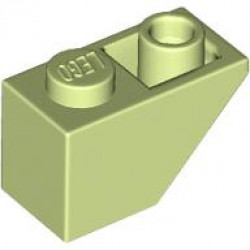 ROOF TILE 1X2 INV.: {пролетно жълто-зелен}