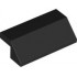 ROOF TILE 2X4, DEG. 45, W/O KNOBS: {черен}