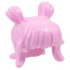 Minifigure, Hair Female Space Buns and Thick Bangs: {светло пурпурен}