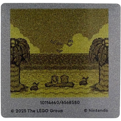 Plastic Lenticular Game Boy Screen with Nintendo The Legend of Zelda Link's Awakening Pattern: {мултикомбинация}