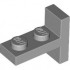 PLATE 2X1, W/ VERT. TUBE: {умерено каменно сив}