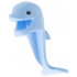 Minifigure, Headgear Head Cover, Costume Dolphin Head, Tail and Fin with Black Eyes Pattern: {светло кралско син}
