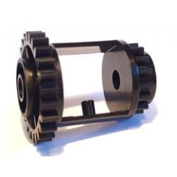 Technic, Gear Differential, 24-16 Teeth: {черен}