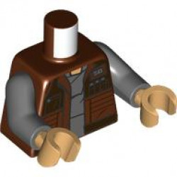 MINI UPPER PART, NO. 7867: {червеникаво-кафяв}