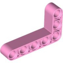 TECHNIC ANG. BEAM 3X5 90 DEG.: {светло пурпурен}