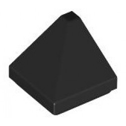 ROOF TILE 1X1X2/3, OUTSIDE CORNER, NO. 1: {черен}