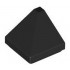 ROOF TILE 1X1X2/3, OUTSIDE CORNER, NO. 1: {черен}