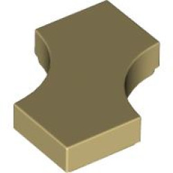 TILE 2X2, W/ CUT OUT: {тухлено жълт}