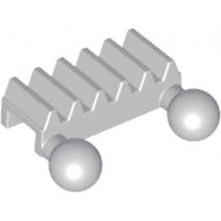 Technic, Gear Rack 1 x 2 with Ball Joints: {умерено каменно сив}