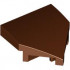 PLATE W/ BOW 2X2X2/3, 45 DEG.: {червеникаво-кафяв}