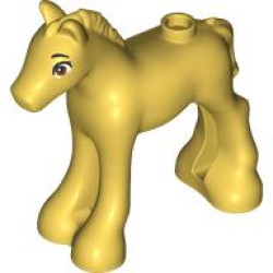 FOAL, W/ HOLE, DIA. 1.5, NO. 11: {охра жълт}