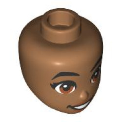 MINI DOLL, HEAD, NO. 561: {умерен нуга}