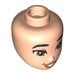 MINI DOLL, HEAD, NO. 563: {светло нуга}