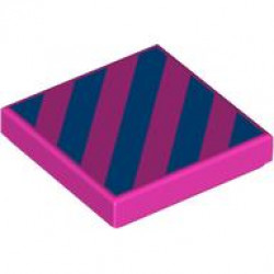 FLAT TILE 2X2, NO. 798: {ярко пурпурен}