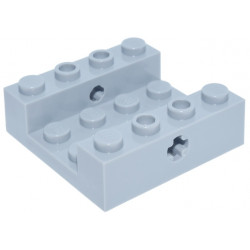 WHEEL BEARING 4X4X1 W/ CROSS HOLE: {умерено каменно сив}