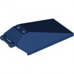 Windscreen 8 x 4 x 2 with 2 Studs and Bar Handle: {земно син}