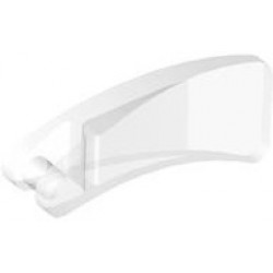 Fish Tail / Fin with Bar Handle: {прозрачен}