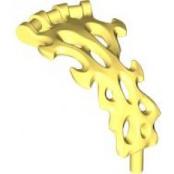 Power Burst, Energy Claw Section Rounded with Bar End and 3 Bar Handles: {студено жълт}