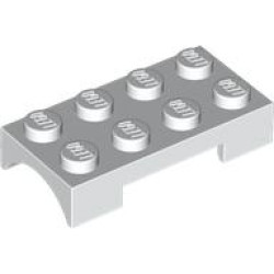 MUDGUARD 2X4X2/3: {бял}