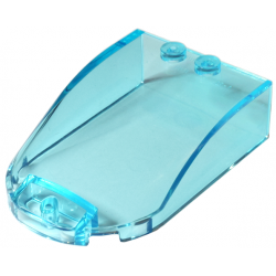 Windscreen 6 x 4 x 1 1/3 Canopy Straight Sides: {прозрачно светло син}