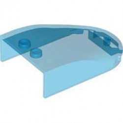 Windscreen 6 x 4 x 1 1/3 Canopy Straight Sides: {прозрачно син}