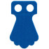 Minifigure Parrot Tail Cloth with 5 Lobes - Traditional Starched Fabric: {ярко син}