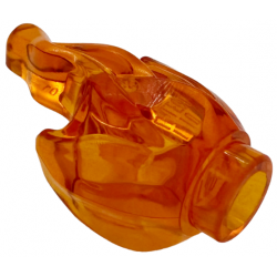 Flame Burst with Bar Handle: {прозрачно ярко оранжев}