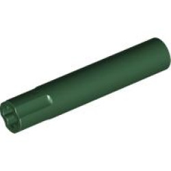 BEAM 1X5, W/ CROSS HOLE, NO. 1: {земно зелен}