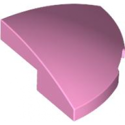 BRICK, 2X2X2/3, 1/4 SPHERE, W/ CUTOUT: {светло пурпурен}
