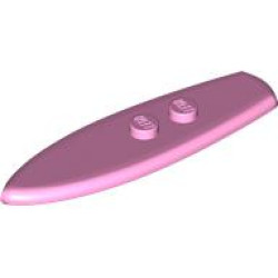 SURF BOARD W. KNOB: {светло пурпурен}
