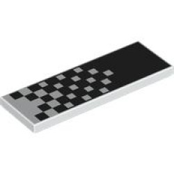 TILE 2X6, NO. 73: {бял}