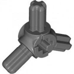 3-BRANCH CROSS AXLE W/CROSS H.: {тъмно каменно сив}
