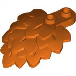 LEAF 4X5X1 2/3: {червеникаво-оранжев}