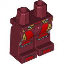 MINI LOWER PART, NO. 2794: {нов тъмно червен}