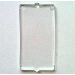 Glass for Window 1 x 2 x 3 Flat Front: {прозрачно черен}