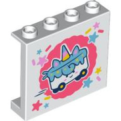 WALL ELEMENT 1X4X3, NO. 42: {бял}