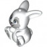 BUNNY, W/ 1.5 HOLE, NO. 16: {бял}