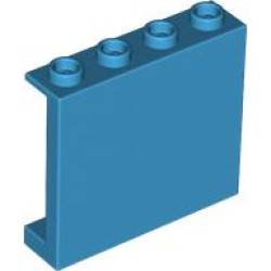 WALL ELEMENT 1X4X3, ABS: {тъмно небесносин}